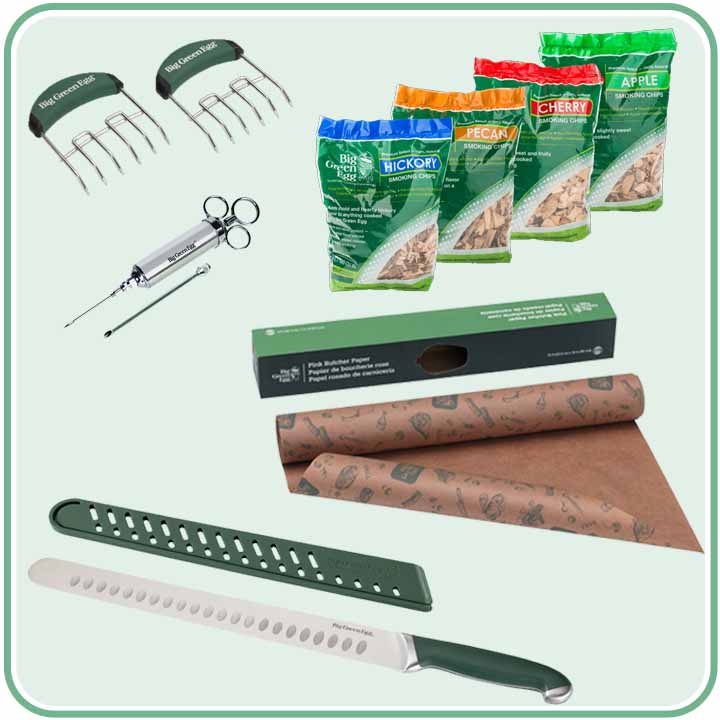 Big Green Egg low & Slow Pakket Plus