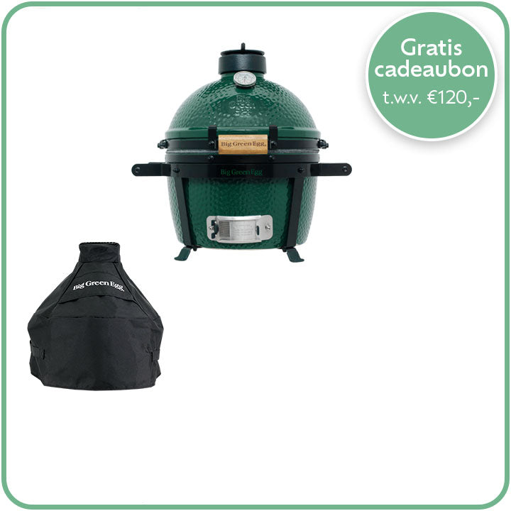 Big Green Egg MiniMax + Cover