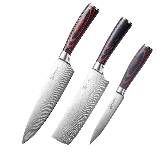 PAUDIN NS1 Professionele Messenset met Japans Design