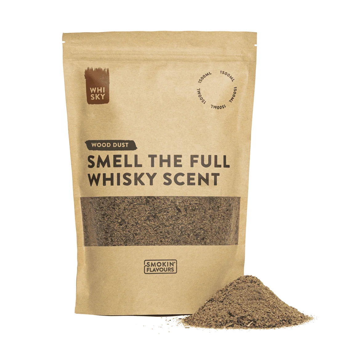 Smokin’ Flavours rookmot whisky vaten 1500ml