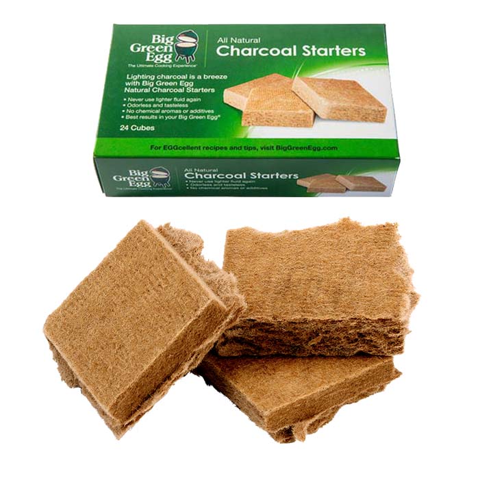 Big Green Egg Charcoal Starters met 24 natuurlijke aanmaakblokjes