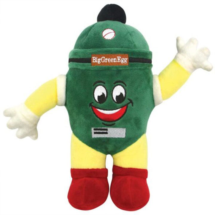 Groene pluchen Big Green Egg Mr. EGGhead knuffel van 26 cm