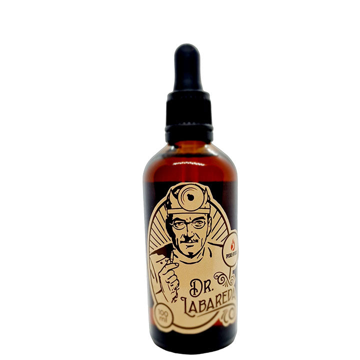 Fles Piri Piri Dr. Labareda Carolina Reaper chiliolie van 100 ml met pipet