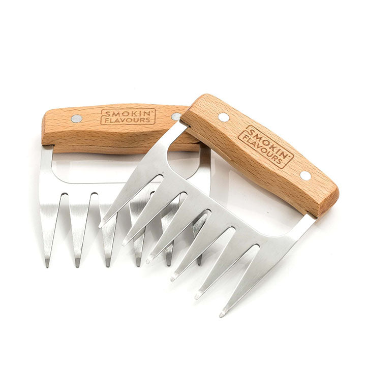 Set van twee Smokin’ Flavours Meat Claws voor pulled meat