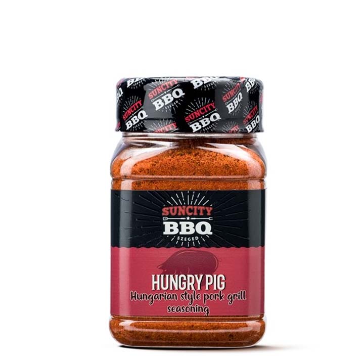 Pot SunCity BBQ Hungry Pig Grill Rub van 280 gram