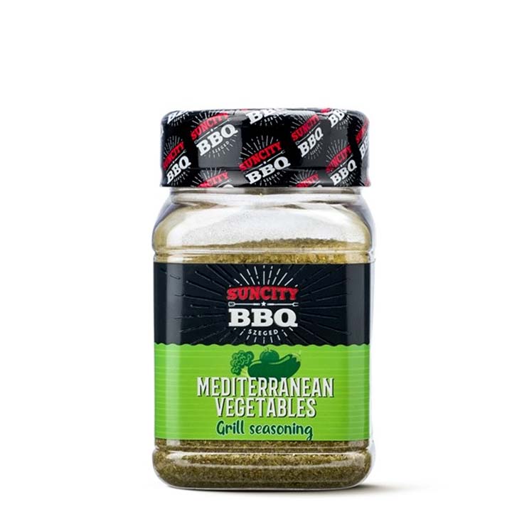 Pot SunCity BBQ Mediterranean Vegetables Grill Rub van 280 gram