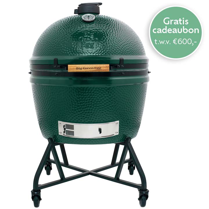 Big Green Egg 2XL + Nest IntEGGrated Handler