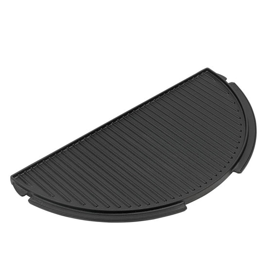 Big Green Egg Half Moon Cast Iron Plancha Large