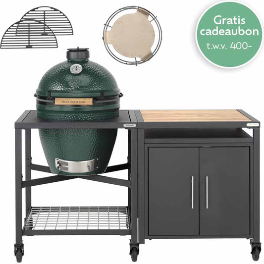 Big Green Egg Large + Modulair Outdoor Kitchen 2
