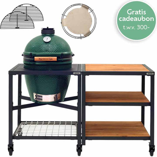 Big Green Egg Large + Modular Outdoor Kitchen 1