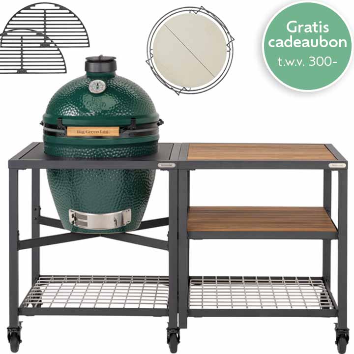 Big Green Egg Large + Modular Outdoor Kitchen 1