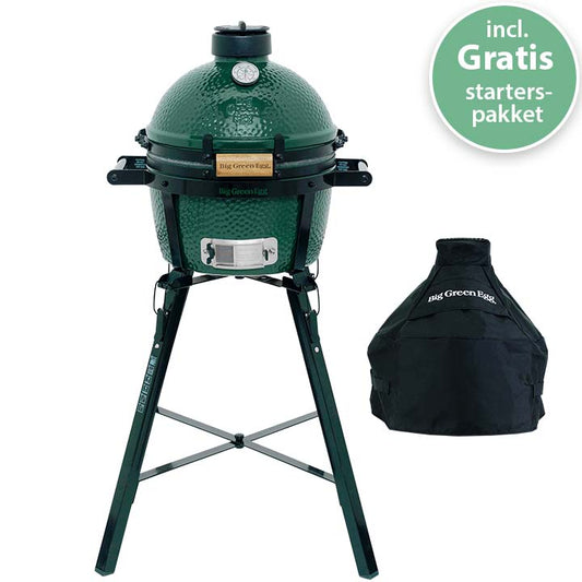 Big Green Egg MiniMax + Portable Nest + Cover