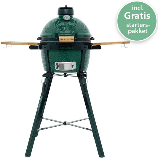 Big Green Egg MiniMax + Portable Nest + zijplanken