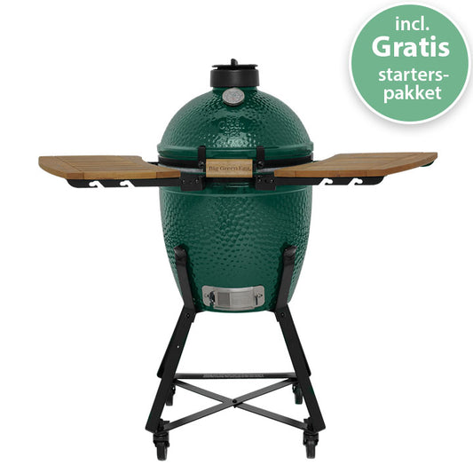 Big Green Egg Small + onderstel + zijplanken