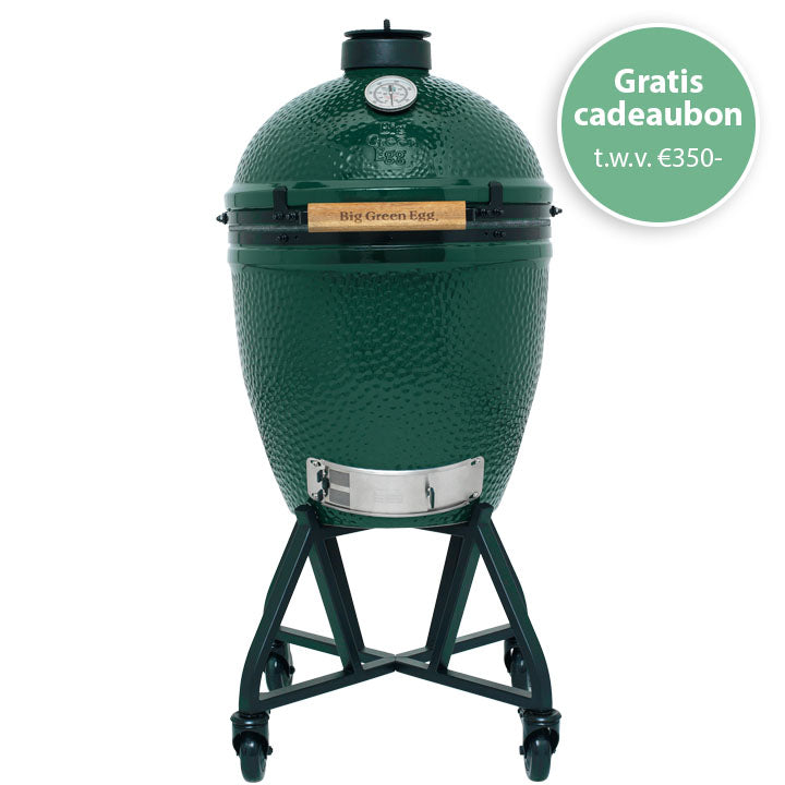 Big Green Egg Large + IntEGGrated Nest + Handler