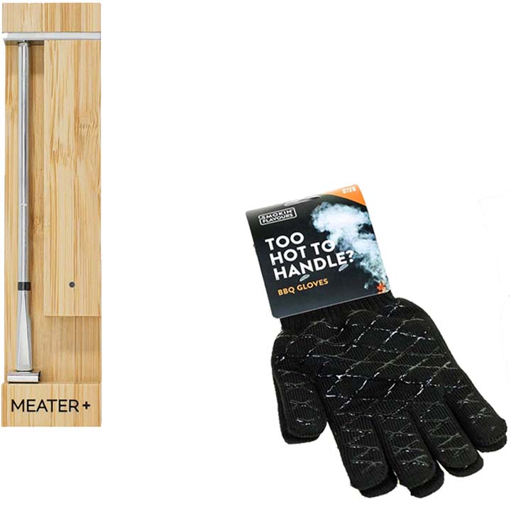 Meater Pro (Plus 2)  (Gratis 2 stuks Smokin, Flavour Handschoenen)