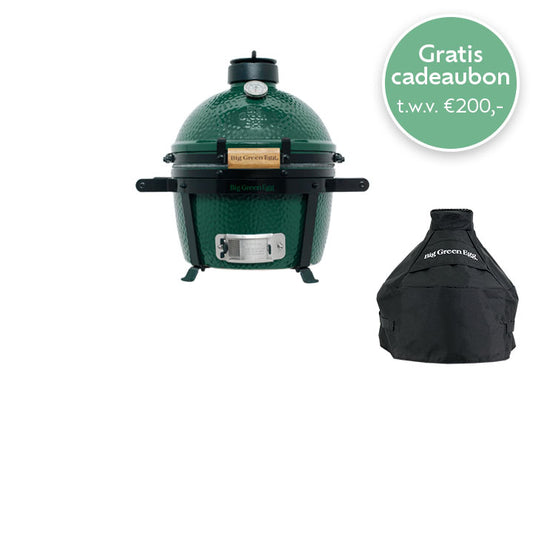 Big Green Egg MiniMax + Cover