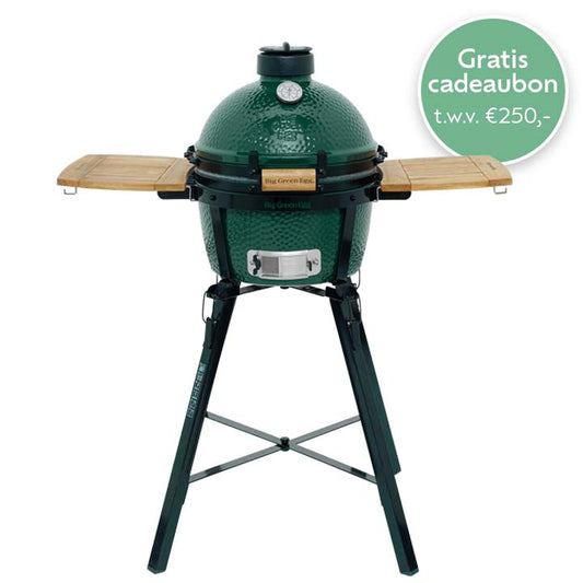 Big Green Egg MiniMax + Portable Nest + zijplanken