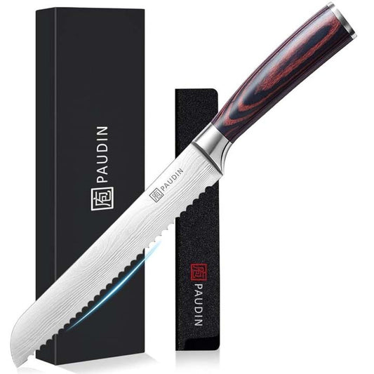 PAUDIN N4 Professioneel RVS Japans Broodmes en Banketmes 20 cm