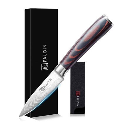PAUDIN N8 Professioneel RVS Japans Groentemes 9 cm