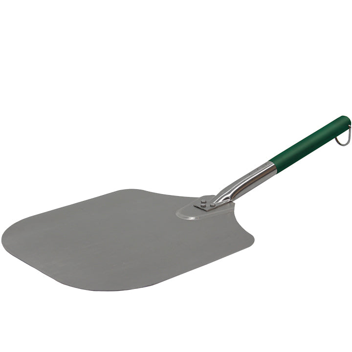 Big Green Egg Aluminum Pizza Peel met dun aluminium blad en lange handgreep