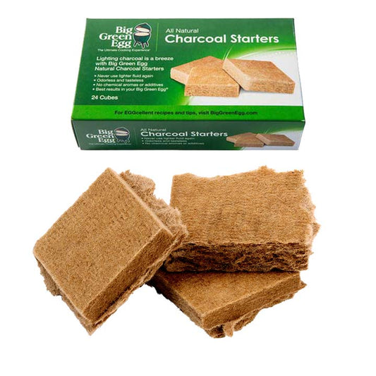 Big Green Egg Charcoal Starters met 24 natuurlijke aanmaakblokjes