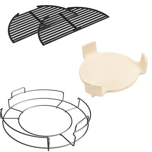 Big Green Egg EGGspander Set XLarge 1 met convEGGtor en gietijzeren halve roosters