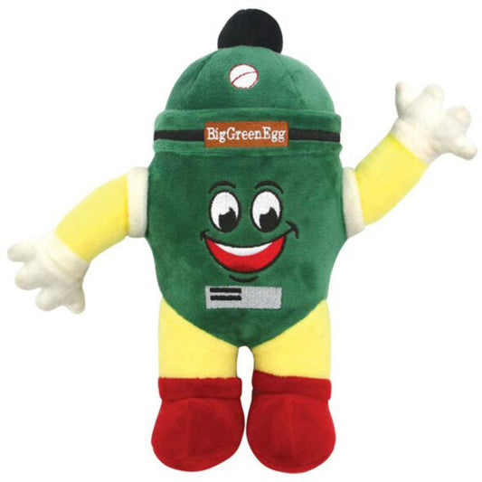 Groene pluchen Big Green Egg Mr. EGGhead knuffel van 26 cm