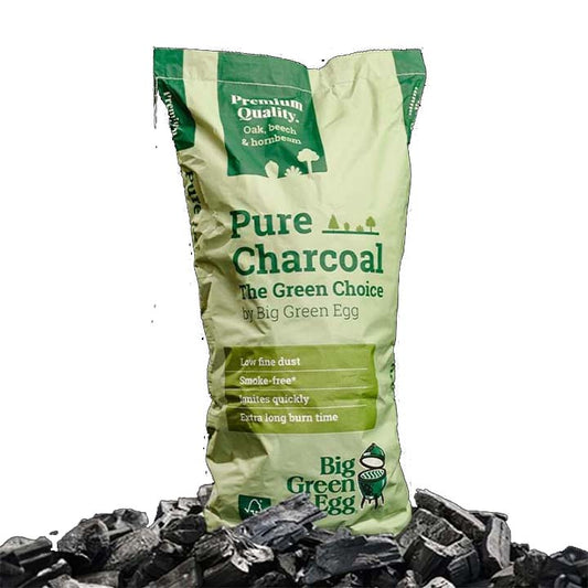 Zak Big Green Egg Pure Charcoal FSC-gecertificeerde houtskool van 9 kg
