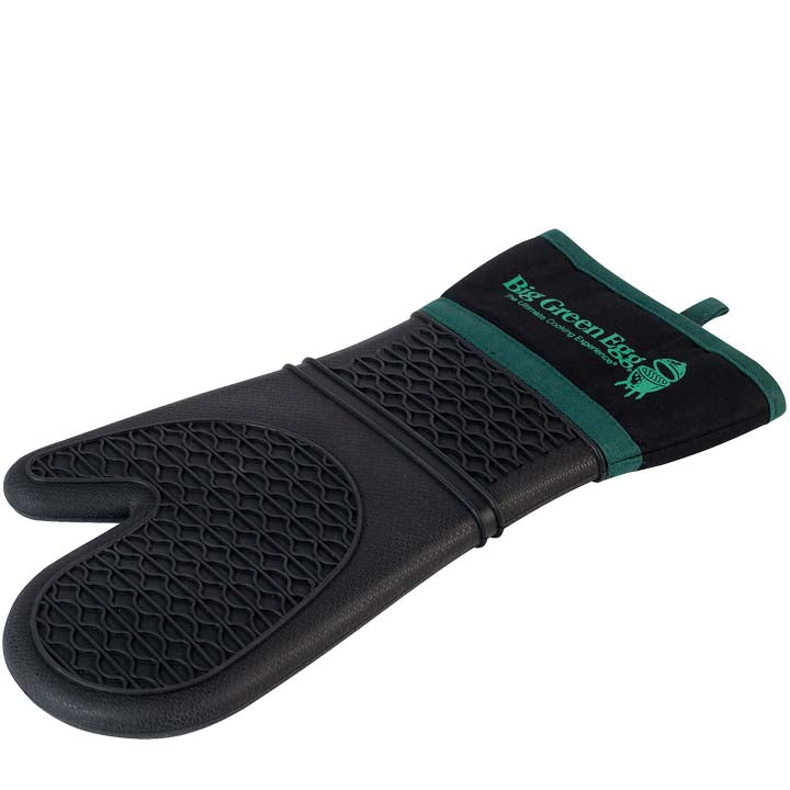 Big Green Egg Silicone Grilling Mitt met antislipstructuur en zachte stoffen manchet