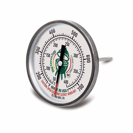 Big Green Egg Tel-Tru koepelthermometer van 5 cm voor Medium, Small, MiniMax en Mini