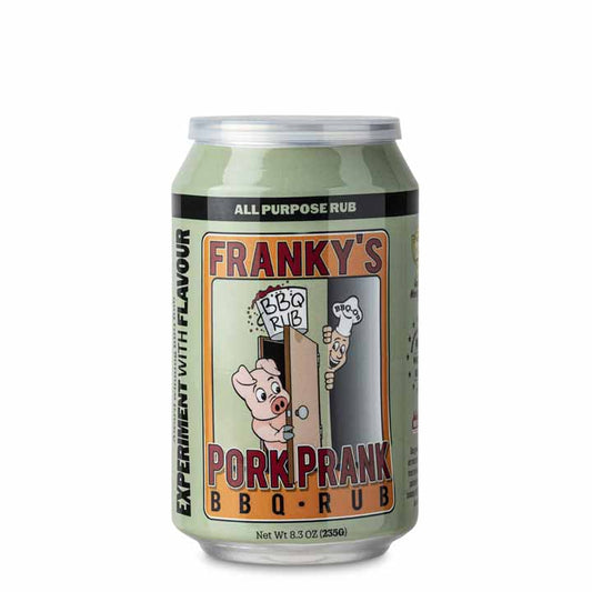 Blik Franky’s Pork Prank Award Winning Pork Rub van 235 gram
