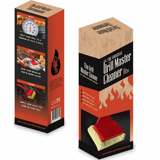 Grill Master Cleaner BBQ-borstel met hittebestendige aramidespons