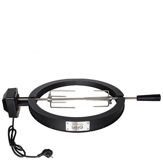 LetzQ Spit 15 inch draaispit voor Big Green Egg Medium