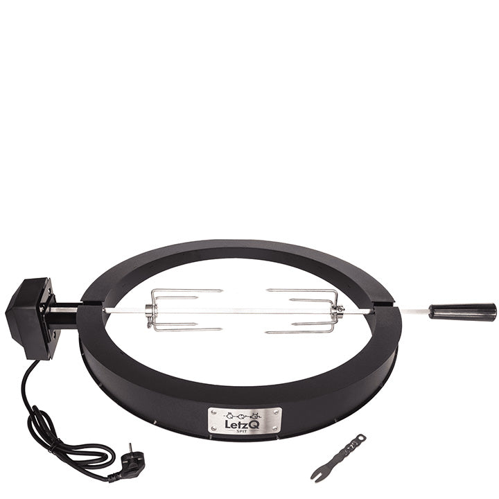 LetzQ Spit 18 inch rotisserie voor de Big Green Egg Large