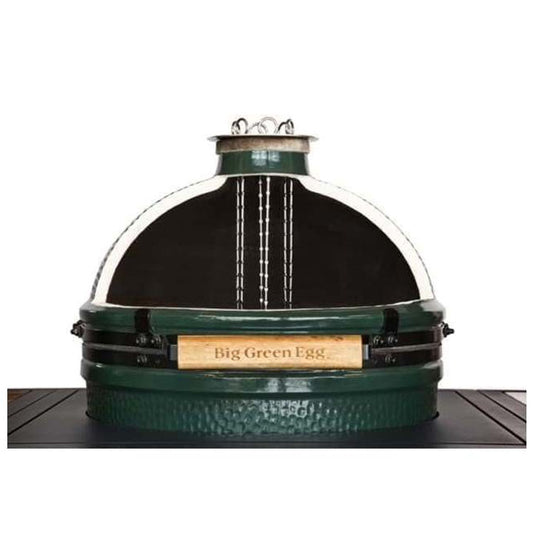 LetzQ Tandoor Ring met zes spiesen in een Big Green Egg