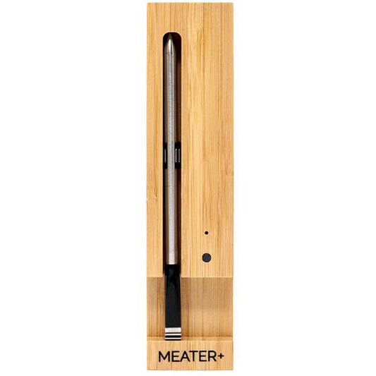 MEATER Plus draadloze vleesthermometer met bamboe oplader
