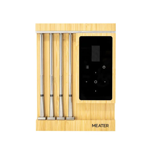 MEATER Pro XL vleesthermometer met vier draadloze probes en OLED-display