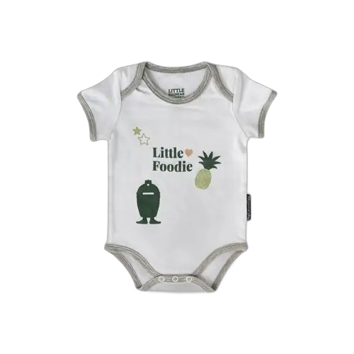 Big Green Egg Romper Little Foodie