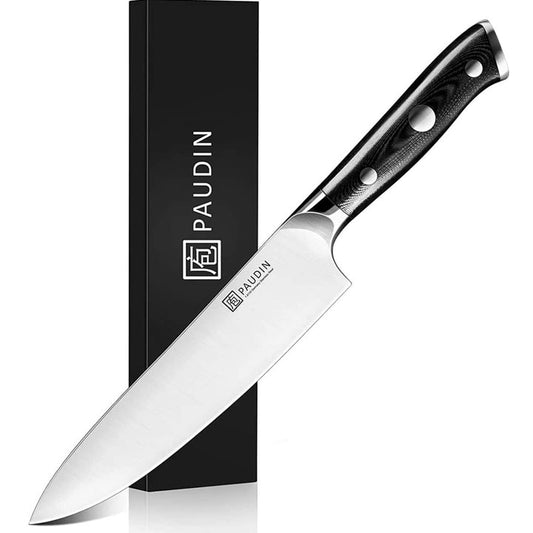 PAUDIN D1 professioneel RVS koksmes met lemmet van 20 cm