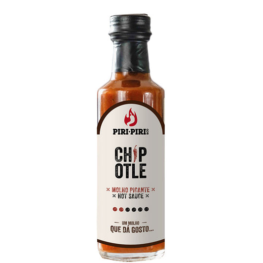 Fles Piri Piri Chipotle Hot Sauce met Habanero van 100 ml