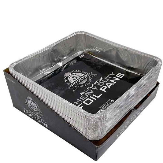 Pit Boss aluminium BBQ foliebakken 40,6 x 30,5 cm, verpakking van 4 stuks