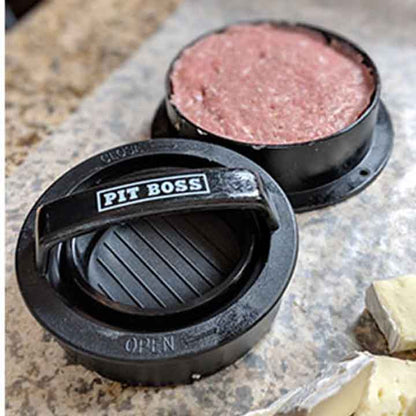 Pit Boss 3-in-1 hamburgerpers met uitneembare bodem voor het vormen van hamburgers