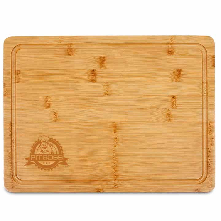 Pit Boss magnetische bamboe snijplank voor een stalen zijtafel