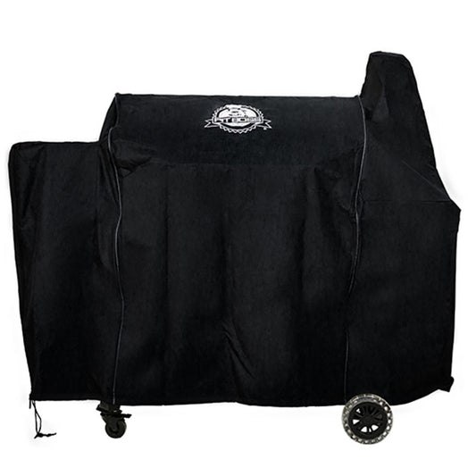 Pit Boss Pro 1600 zwarte grillhoes voor bescherming van de pelletbarbecue