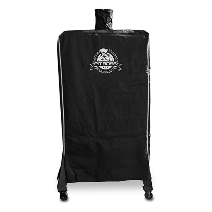 Pit Boss Pro 4 Series Vertical Smoker zwarte beschermhoes voor verticale pelletsmoker