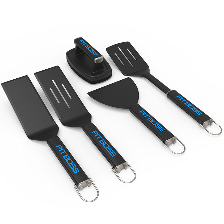 Pit Boss Ultimate Plancha Kit met spatels, bakplaatschraper en schoonmaakborstel