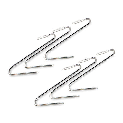 Pit Boss vleeshaken set van 6 stuks met een lengte van 15,2 cm voor het roken van vlees