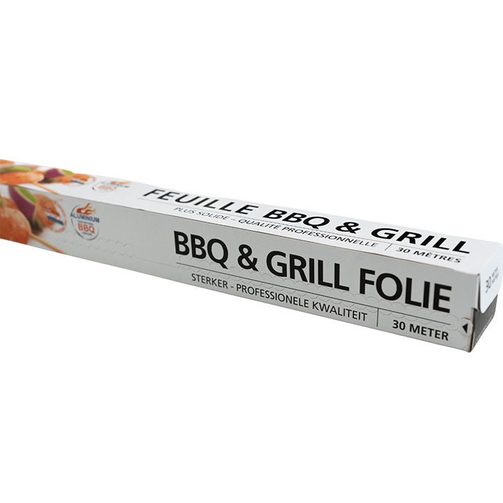 Rol Smokin’ Flavours extra dikke aluminiumfolie van 44 cm x 30 meter