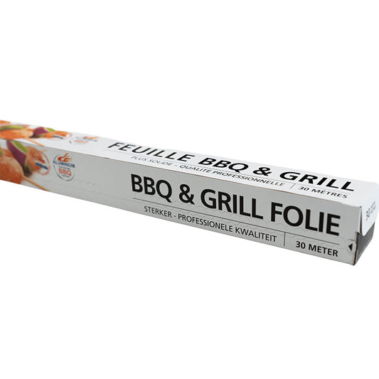 Rol Smokin’ Flavours extra dikke aluminiumfolie van 44 cm x 30 meter